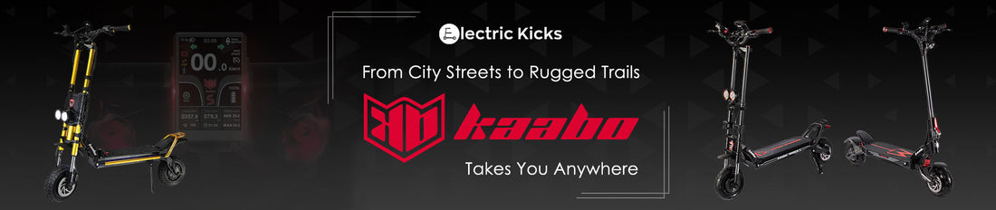 From City Streets to Rugged Trails, Kaabo Takes You Anywhere