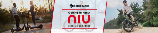 Meet NIU: E-Scooters and E-Bikes For Every Ride