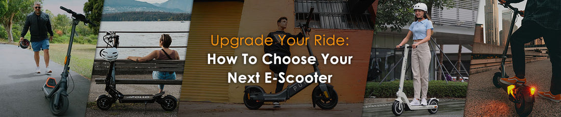 Upgrading Your Ride: How To Choose Your Next E-Scooter