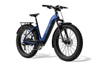 Aventon Aventure 3 Step Through Electric Bike Cobalt Front Side