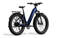 Aventon Aventure 3 Step Through Electric Bike Cobalt Rear Side