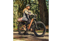 Aventon Aventure 3 Step Through Electric Bike Lifestyle Riding Forest