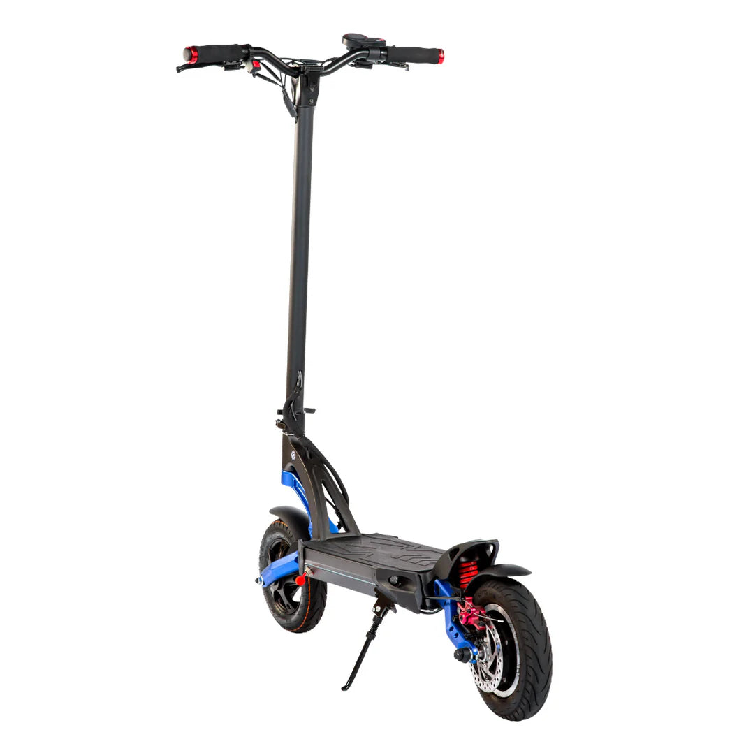 kaabo mantis 10 plus v2 blue electric scooter back