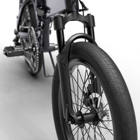 MATE Fusion Folding Electric Bike Feature Front Fork