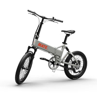 MATE Fusion Folding Electric Bike Ghost Gravity Front Side Left