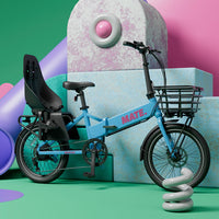MATE Go+ Folding Electric Bike Neon Dream Colour
