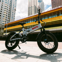 MATE X Evo Folding Electric Bike Lifestyle City