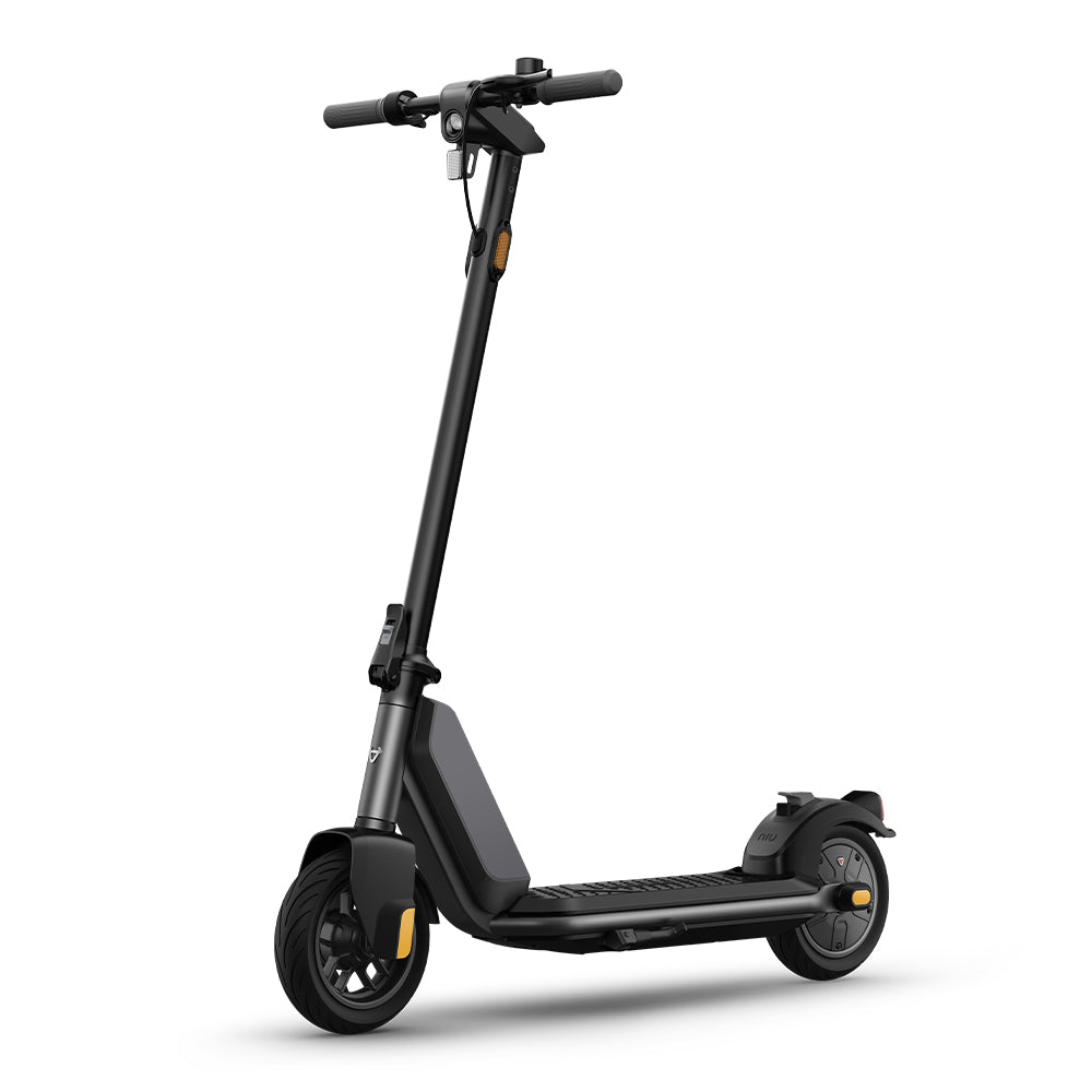 NIU KQI1 Pro Electric Scooter Grey Front Side Left