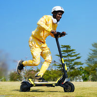 kaabo mantis urban lifestyle riding yellow