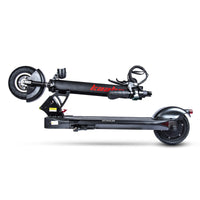 kaabo skywalker 8 electric scooter black folded