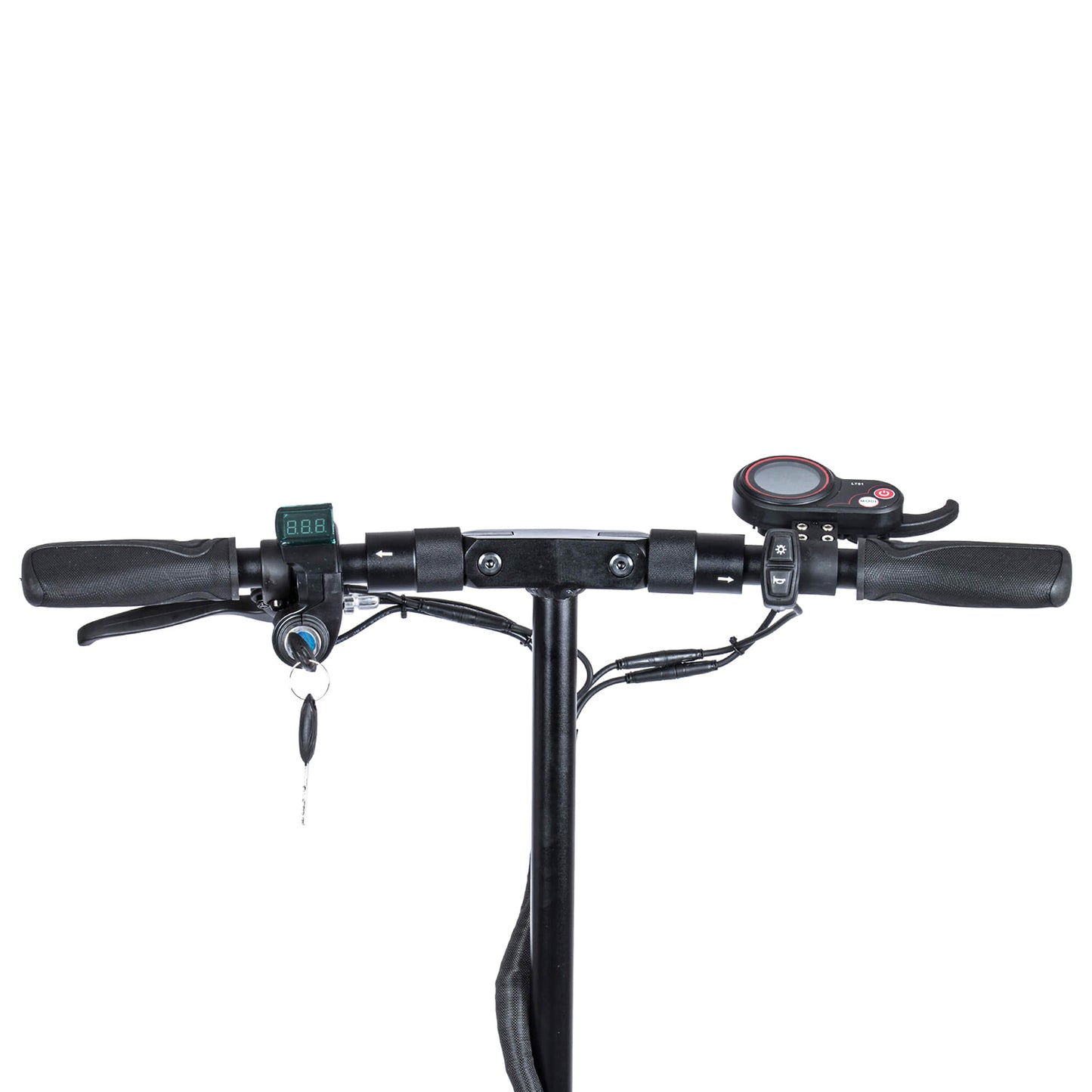 kaabo skywalker 8 electric scooter black handlebar