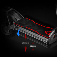 kaabo wolf king gtr max feature pedal height