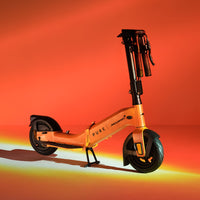 pure x mclaren flex papaya studio folded handlebars side right