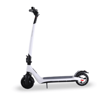 joyor a3 a5 electric scooter white reverse side | White