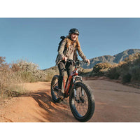 aventon aventure step through all terrain fat tyre electric bike
