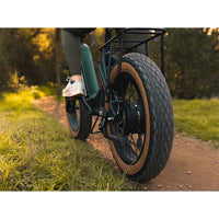 aventon sinch folding step through fat tyre electric bike