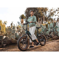 aventon sinch folding step through recreational electric bike