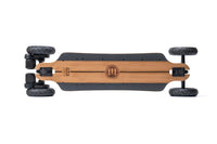 evolve gtr series 2 bamboo off road electric skateboard
