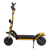 kaabo wolf king electric scooter gold left