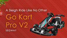 A Sleigh Ride Like No Other: Meet The Segway Go Kart Pro V2!