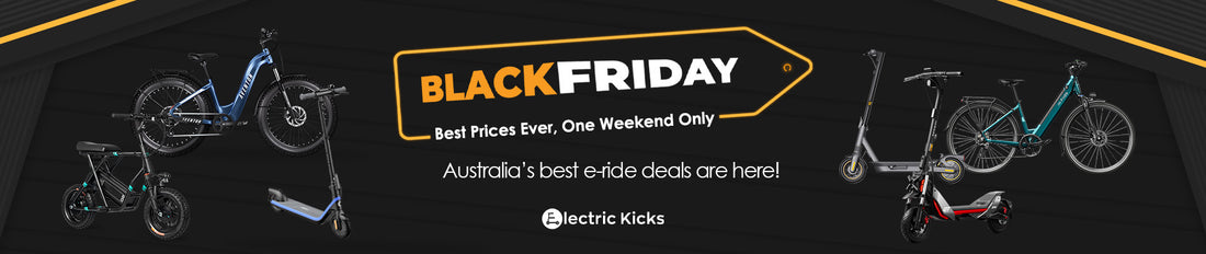 Australia’s Best Black Friday E-Ride Deals Are Here at Electric Kicks