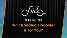 Fiido Q1S vs. Fiido Q2: Which Seated E-Scooter is For You?
