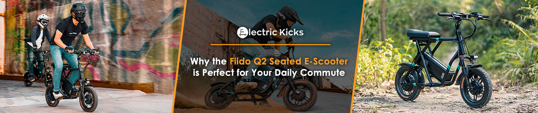 Why the Fiido Q2 Seated E-Scooter is Perfect for Your Daily Commute