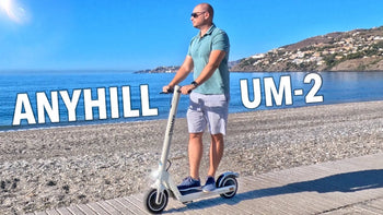 ANYHILL UM-2 Electric Scooter Review - Unique Folding System, 450W