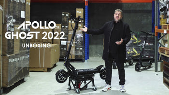 Apollo Ghost (V2) 2022 Electric Scoter Unboxing