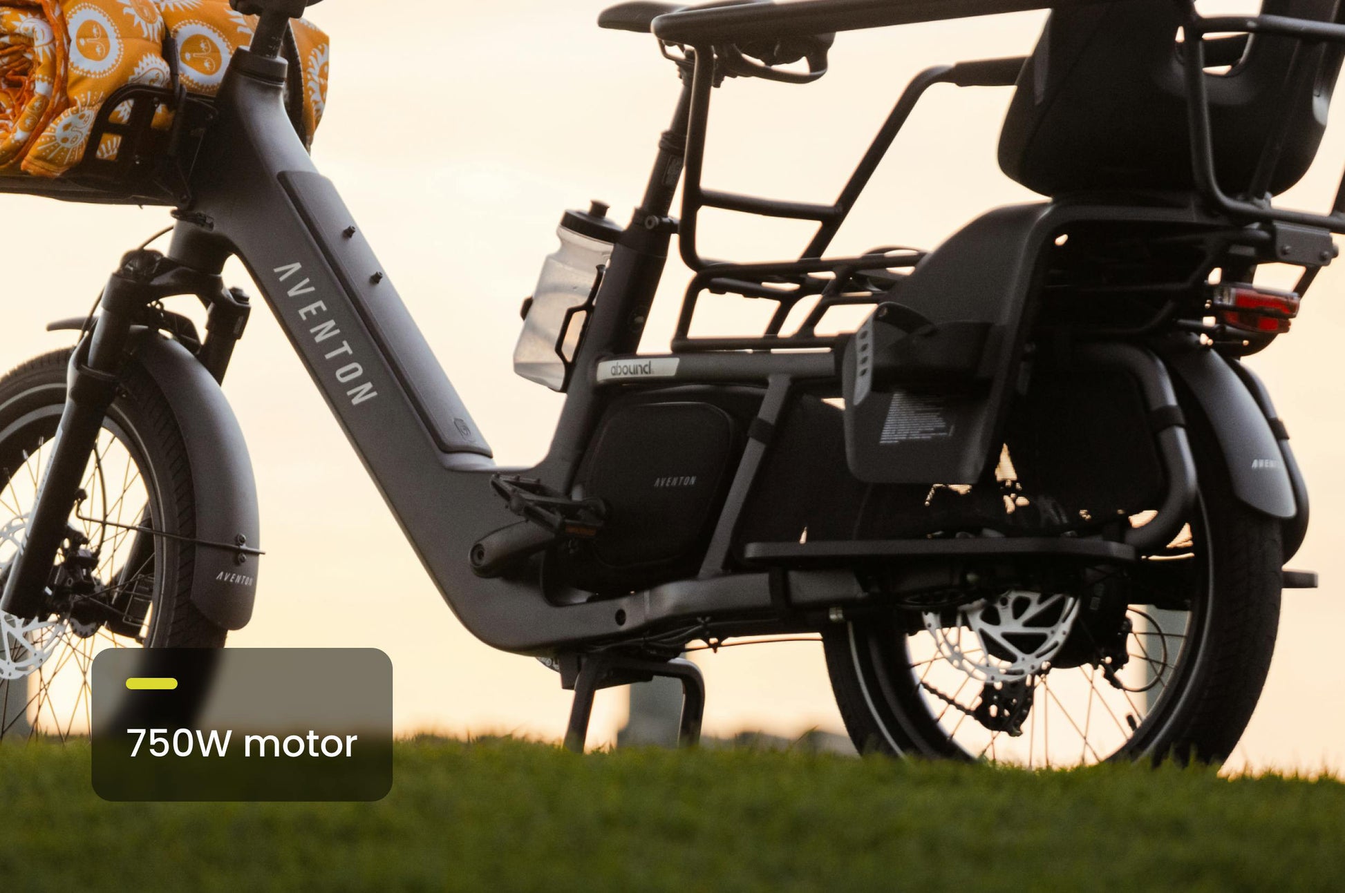 Aventon Abound LR Electric Bike Feature Motor