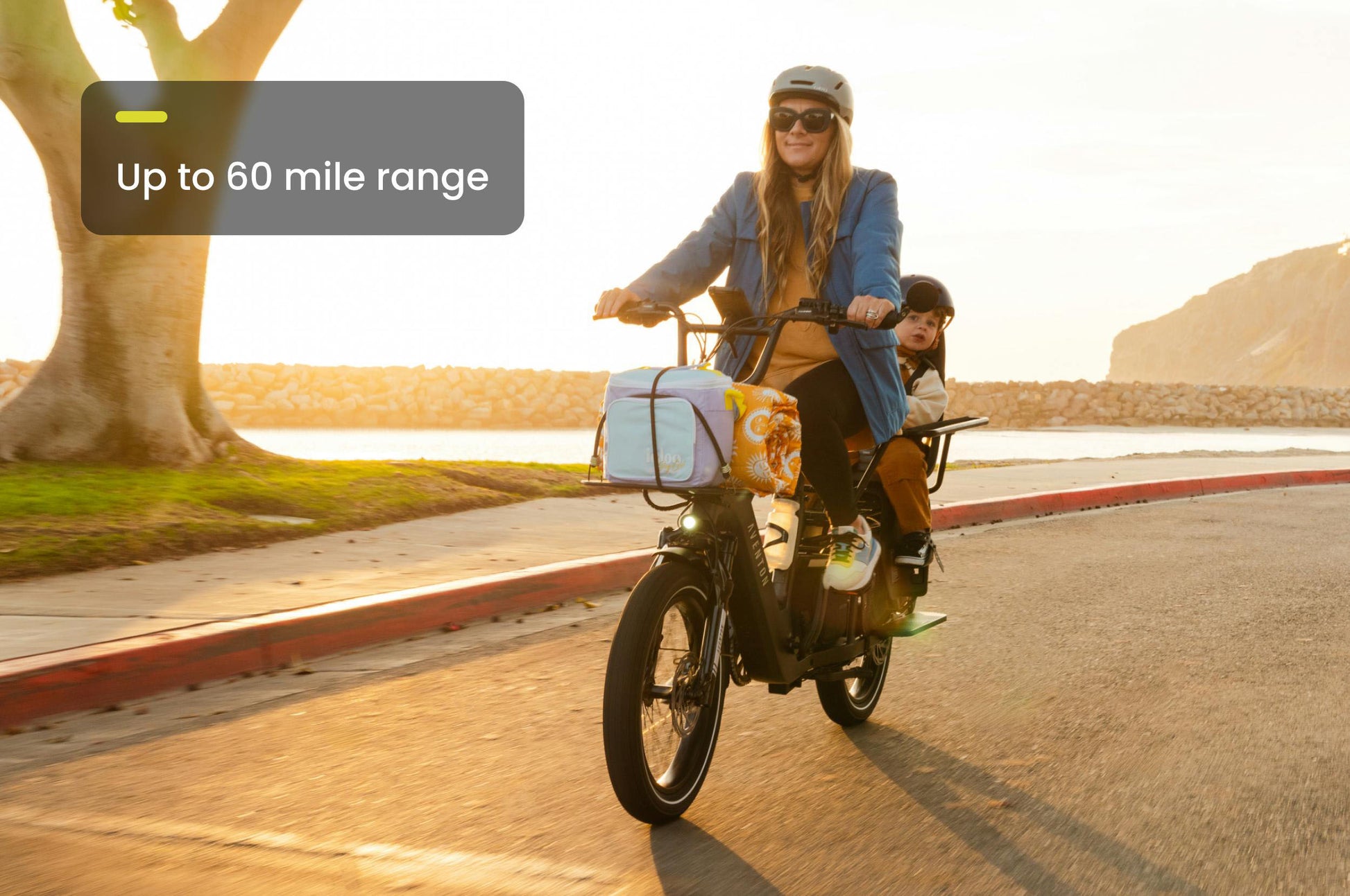 Aventon Abound LR Electric Bike Feature Range