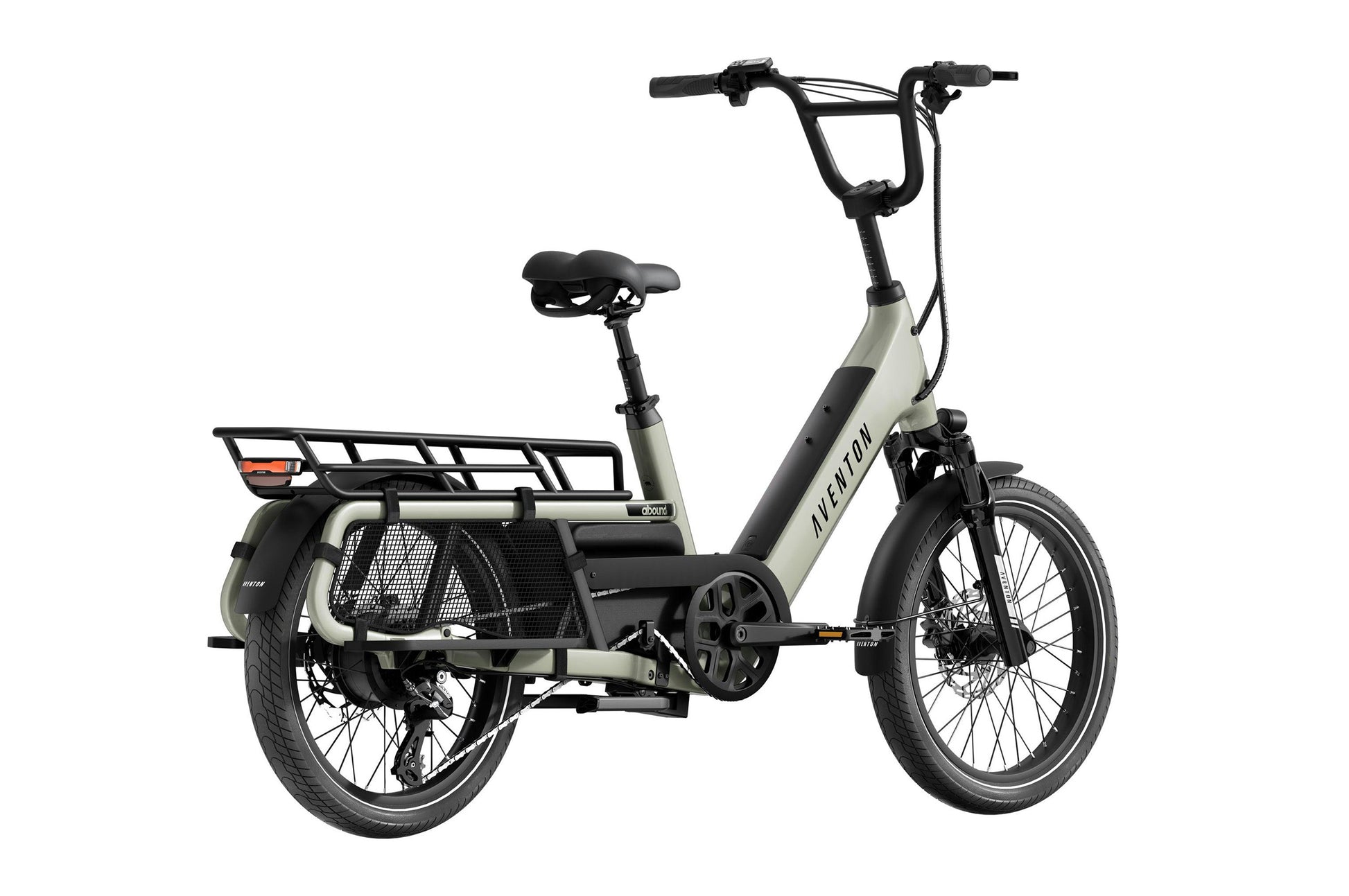 Aventon Abound LR Electric Bike Sage Rear Side
