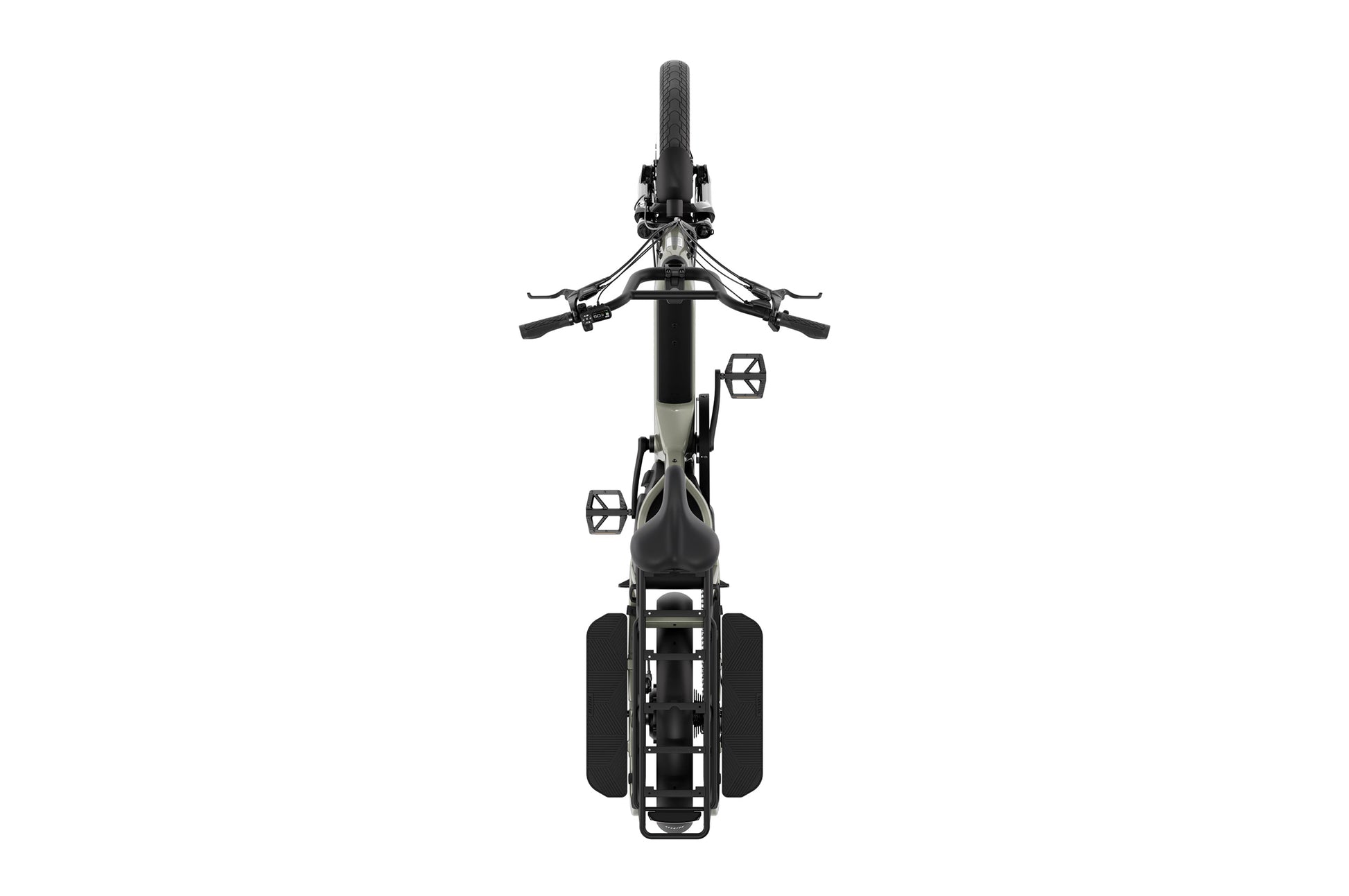 Aventon Abound LR Electric Bike Sage Top