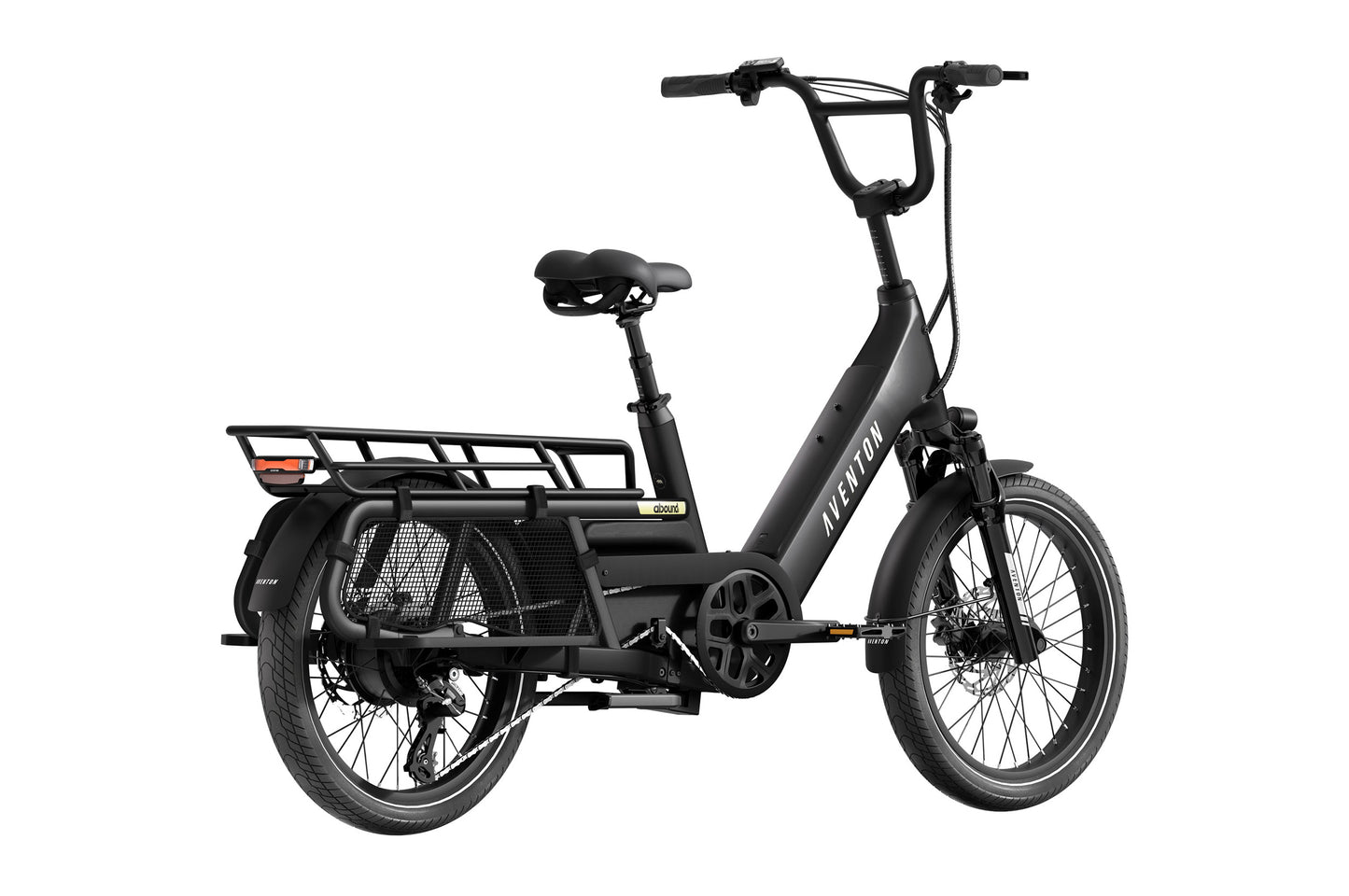 Aventon Abound LR Electric Bike Stealth Rear Side