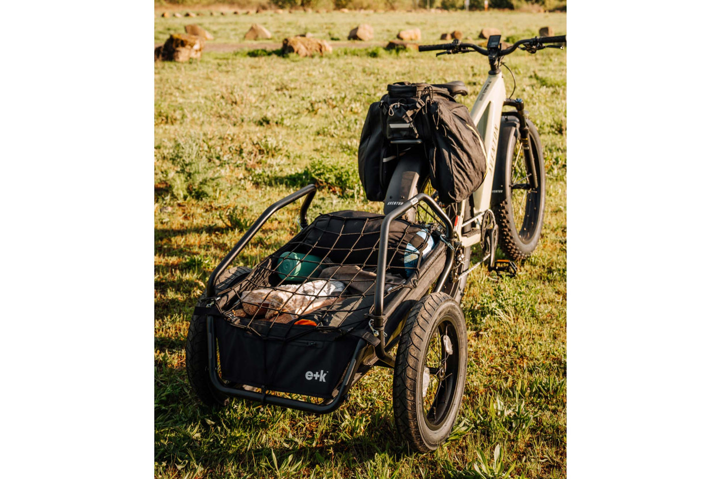 Aventon Aventure 3 Step Over Electric Bike Lifestyle Static Haul