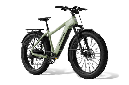 Aventon Aventure 3 Step Over Electric Bike Matcha Front Side