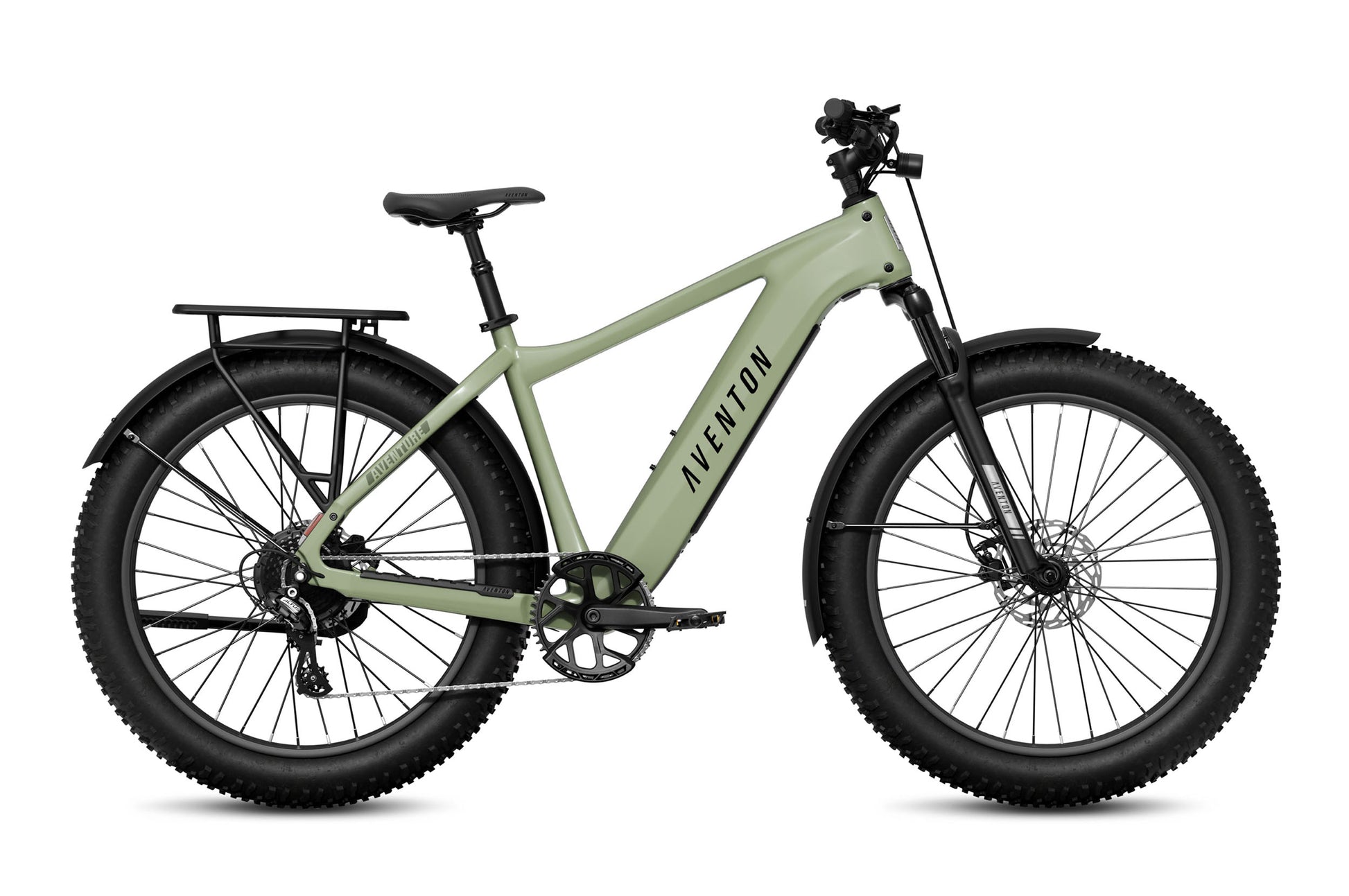 Aventon Aventure 3 Step Over Electric Bike Matcha Side