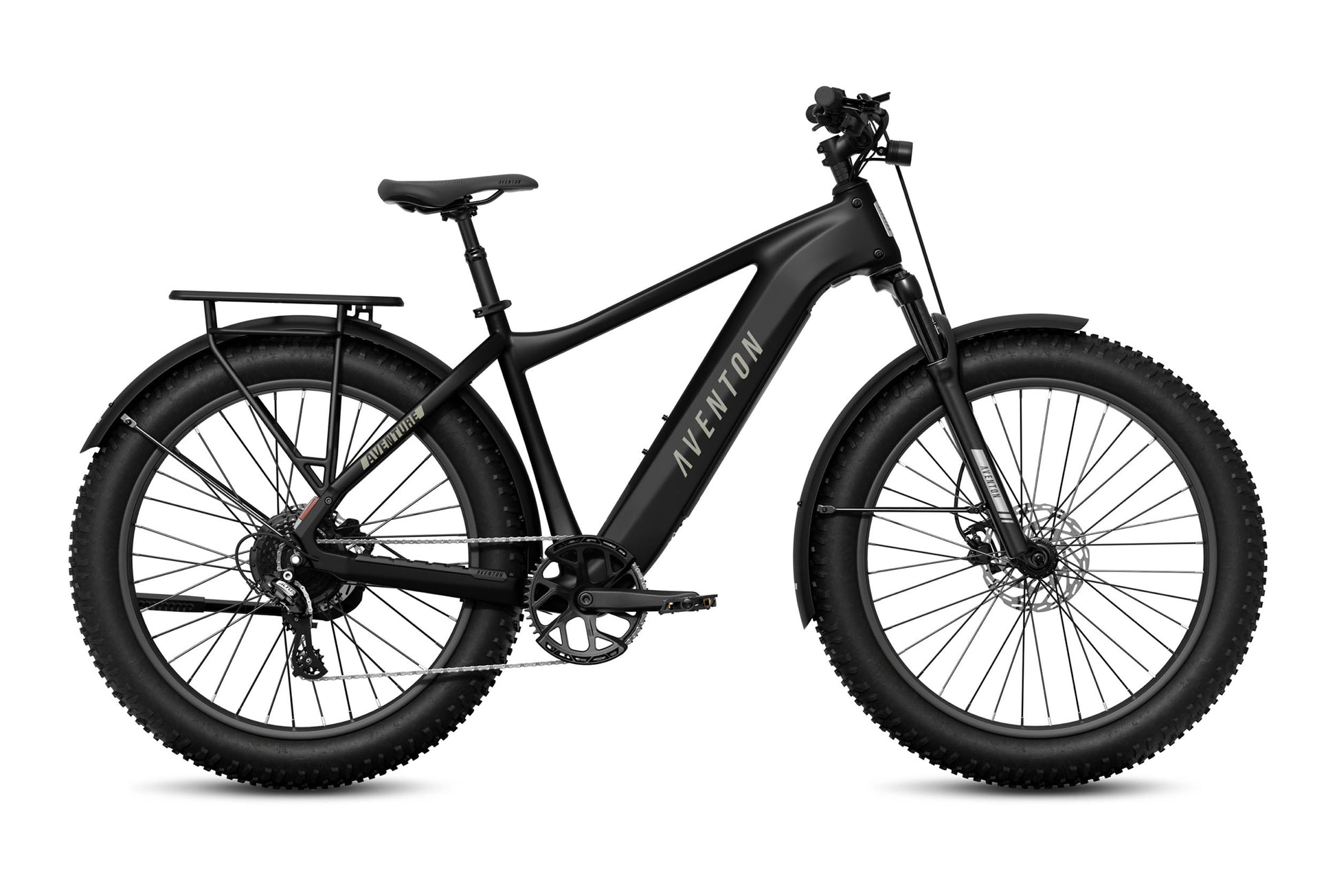 Aventon Aventure 3 Step Over Electric Bike Stealth Side