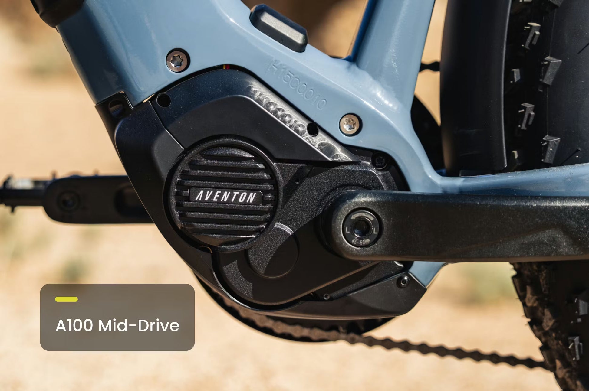 Aventon Aventure M Electric Bike Feature Mid-Drive