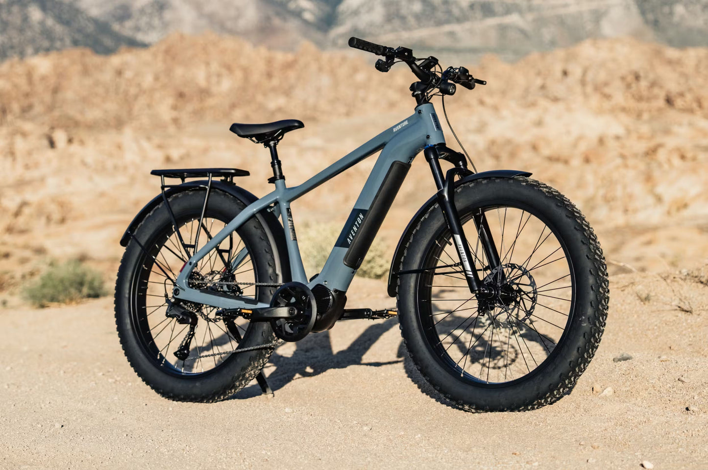 Aventon Aventure M Electric Bike Lifestyle Static Front 