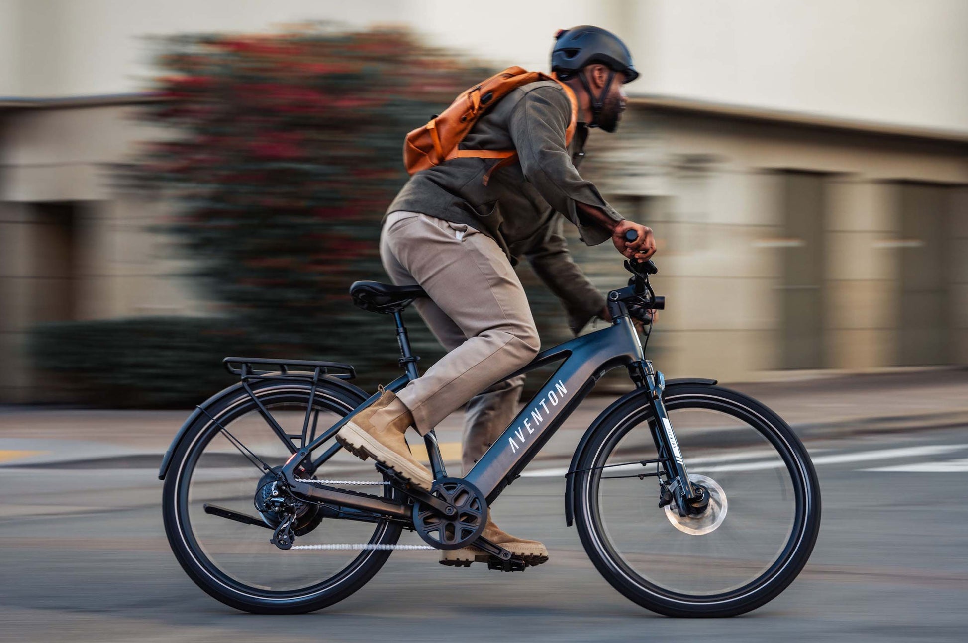 Aventon Level.3 Lifestyle Matte Black Riding