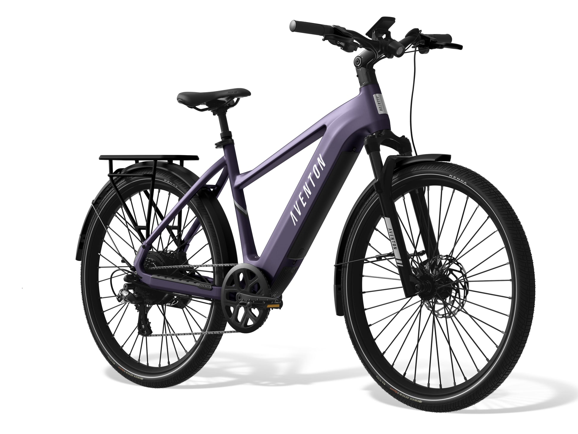 Aventon Level.3 Step-Over Electric Bike Matte Aurora Front Side