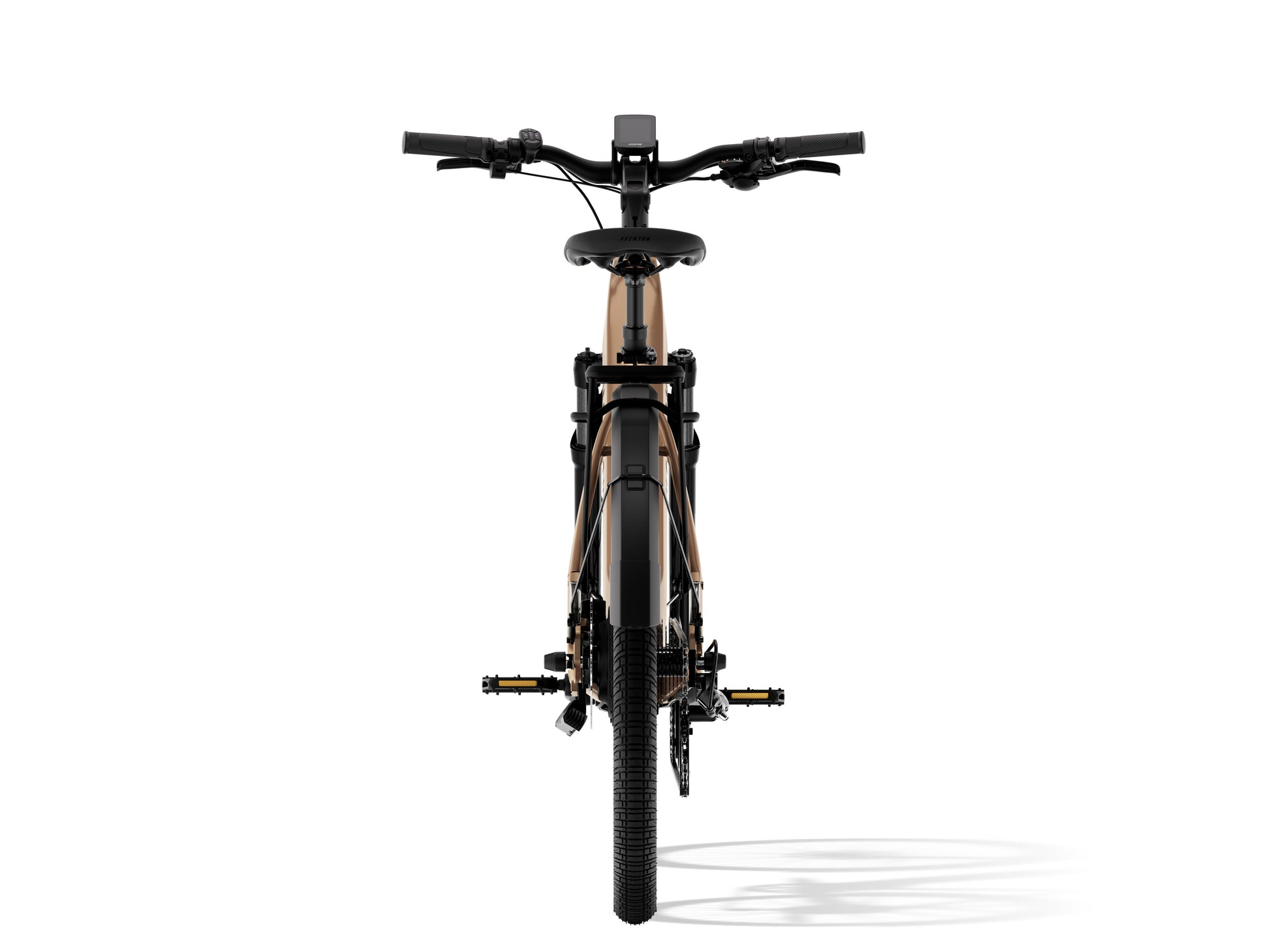 Aventon Level.3 Step-Through Electric Bike Sandstone Rear