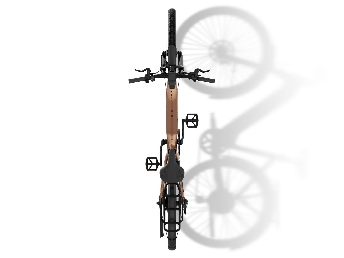 Aventon Level.3 Step-Through Electric Bike Sandstone Top