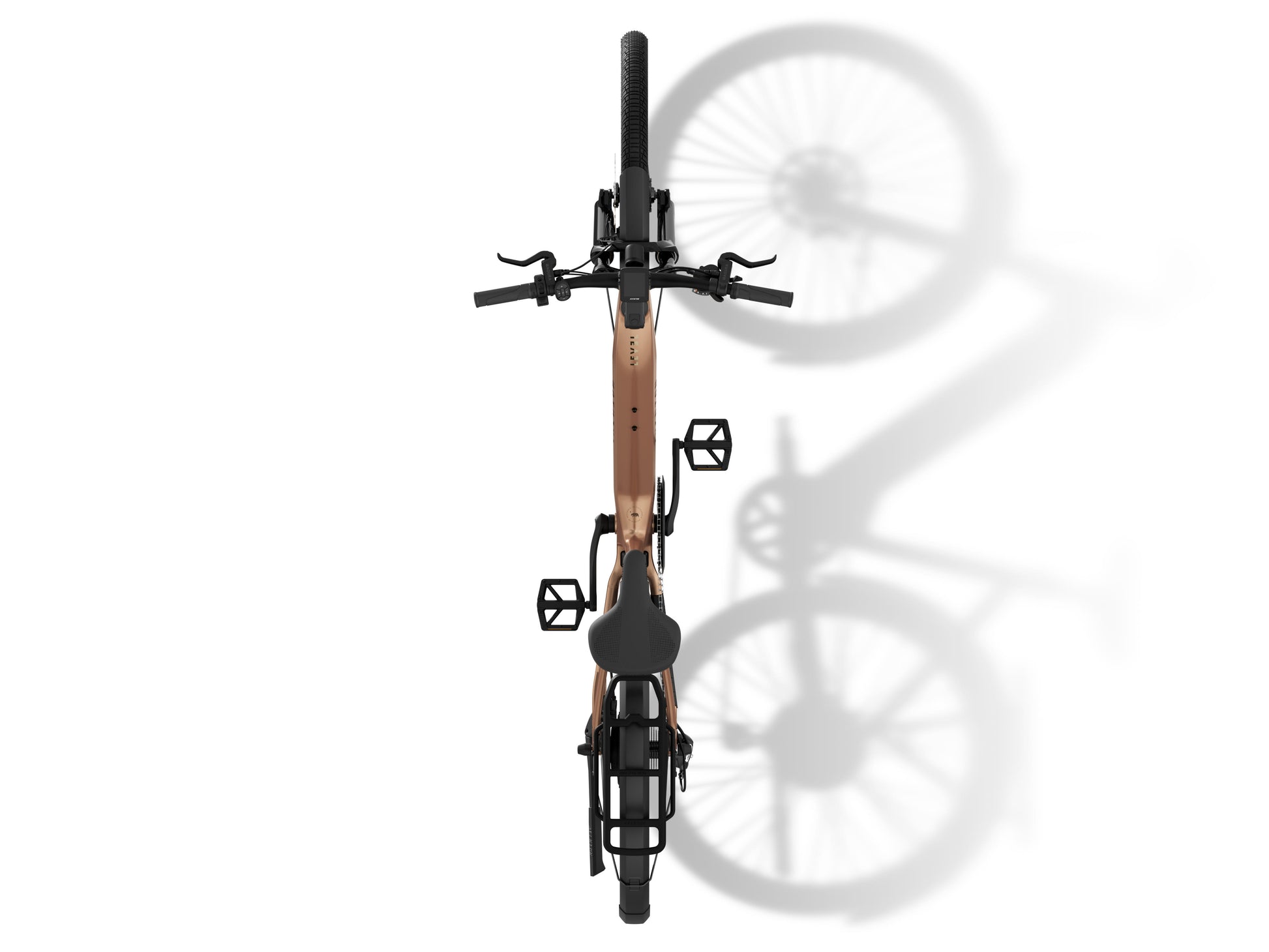 Aventon Level.3 Step-Through Electric Bike Sandstone Top