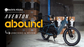 Aventon Abound Electric Cargo Bike is now available in Australia!