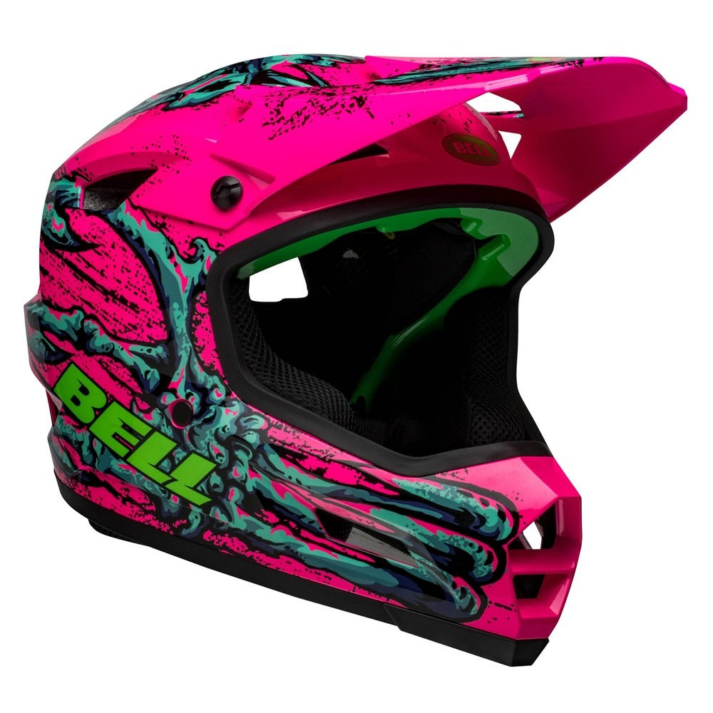 Bell Sanction 2 DLX MIPS Helmet Caiden PinkTurquoise front side right