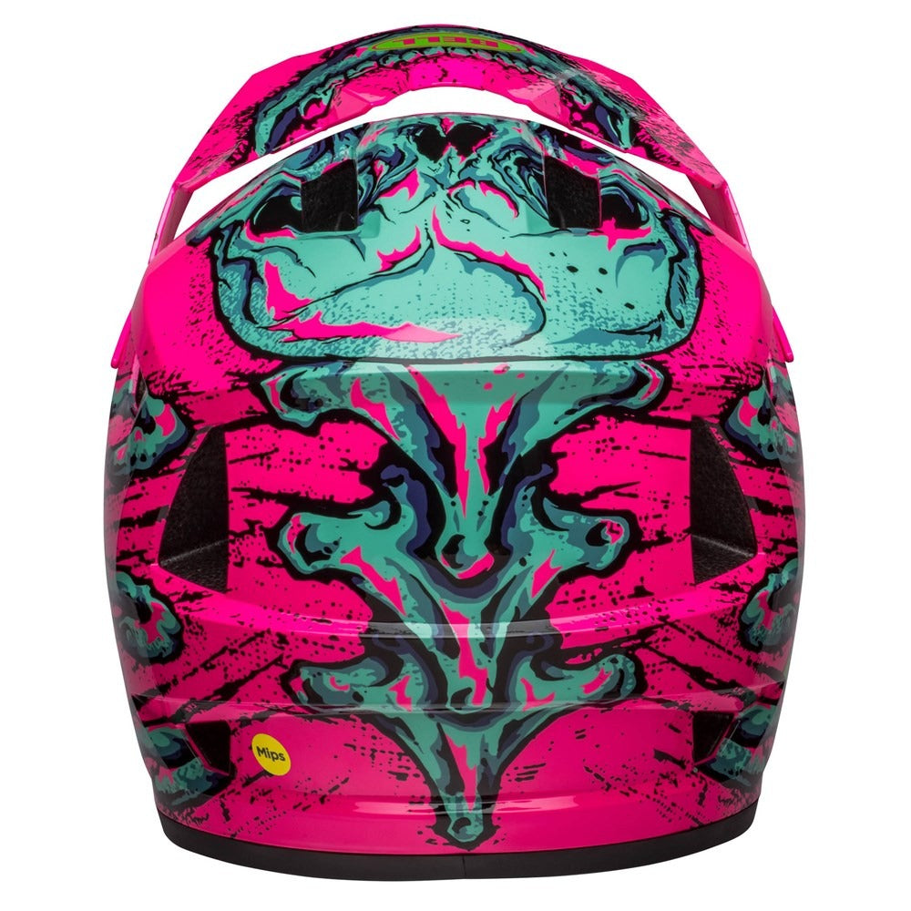 Bell Sanction 2 DLX MIPS Helmet Caiden PinkTurquoise rear