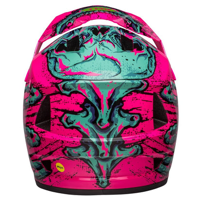 Bell Sanction 2 DLX MIPS Helmet Caiden PinkTurquoise rear