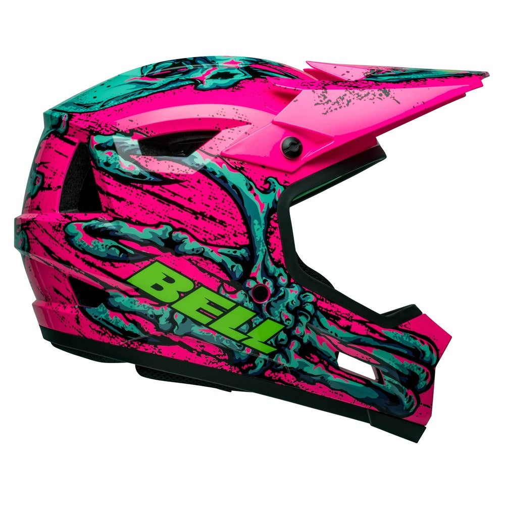 Bell Sanction 2 DLX MIPS Helmet Caiden PinkTurquoise side right